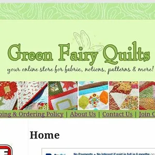 Green Fairy Quilts discount code